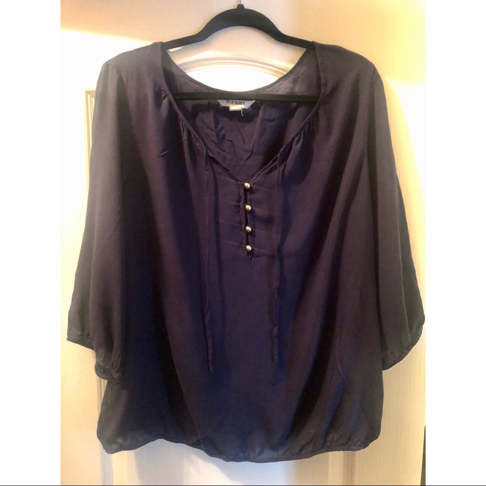 Old Navy 3/4 Sleeve Blouse